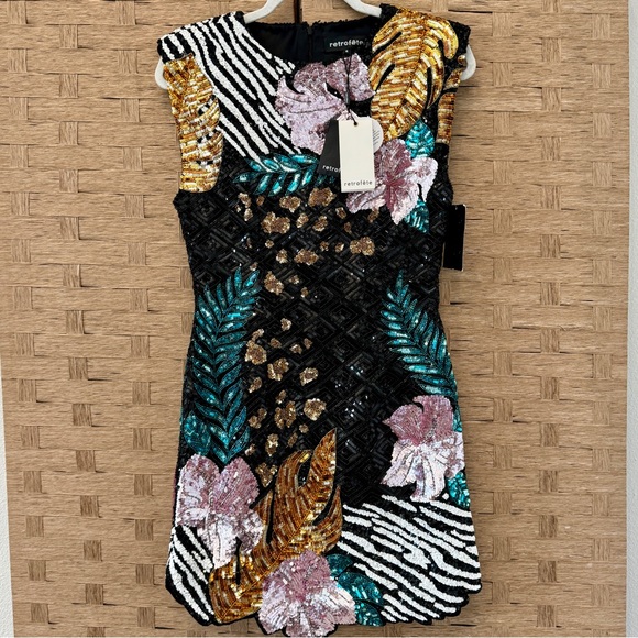 RETROFETE Amel Mini Dress - Picture 1 of 8